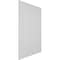 Ekena Millwork 94H x 1/2T Adjustable PVC Slat Wall Panel Kit w/ 3W Slats, Unfinished contains 15 Slats SWP60X94X0500UN - alternate 4